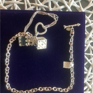 Elegant Gold and Silver Necklace